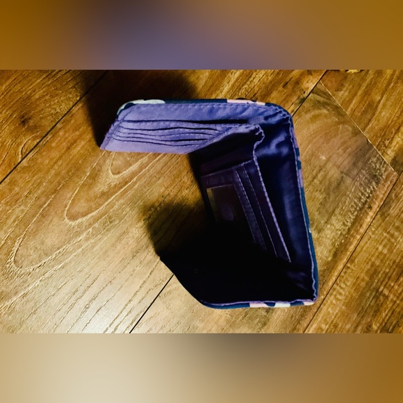 Vera Bradley violet crossbody purse and matching wallet. EUC - Picture 9 of 15